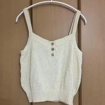 ALLISONBROWN 앨리슨 브라운 썸머 니트 탱크탑 사에코
