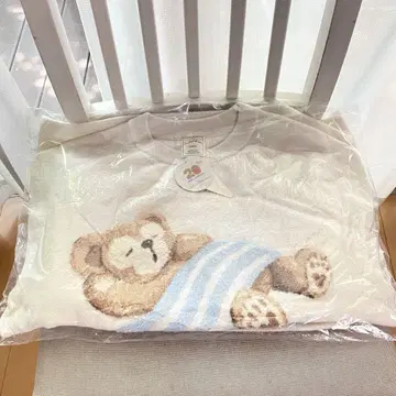 젤라또피케 더피 화이트 룸웨어 세트 반팔