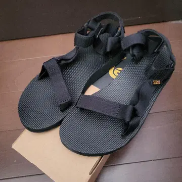 TEVA 블랙 스포츠 샌들 조정 가능