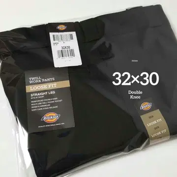 32 x 30 [새상품 미사용] 디키즈 더블니 85283 BLACK