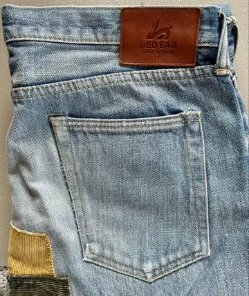 Paul Smith RED EAR 패치워크 데님 청바지
