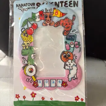 SEVENTEEN NANATOUR 포토 카드 폴더