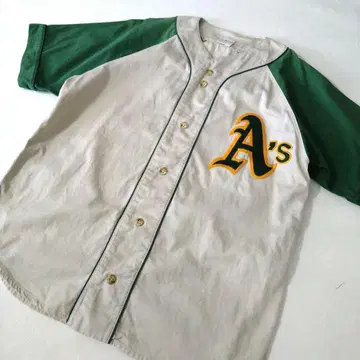 MLB 애슬레틱 래글런 올드 유니폼