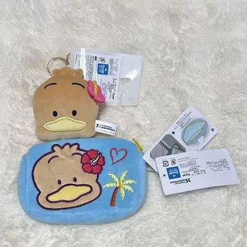 산리오 일광화상 오리 페클 티슈 케이스 참