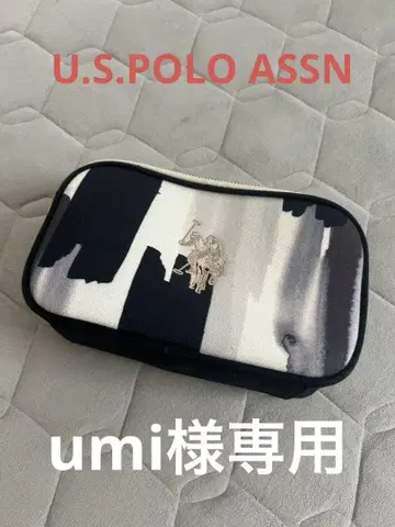 [ U.S. POLO ] ASSN 모노톤 캔버스 숄더백