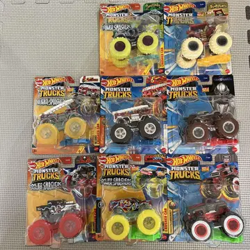 Hot Wheels 몬스터 트럭 8대 세트