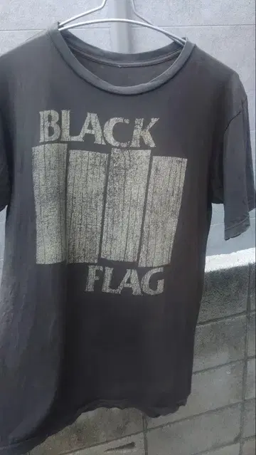 블랙 플래그 T셔츠 블랙 black flag