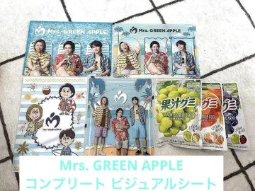 Mrs. GREEN APPLE with LAWSON 비주얼 시트