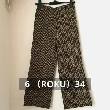 6 (ROKU) BATTIK MOTIF PANTS 바틱팬츠 34