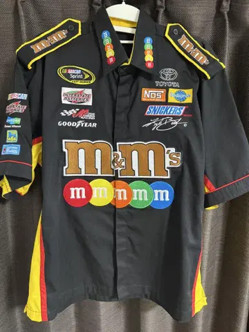 m&m's 레이싱 셔츠