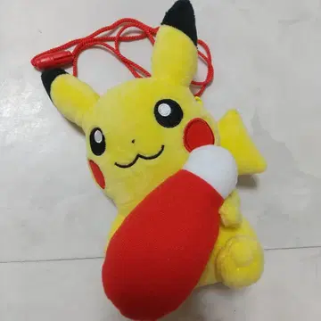 포켓몬 케첩에 푹 빠졌어요! 2017 피카츄 봉제 인형 미니백