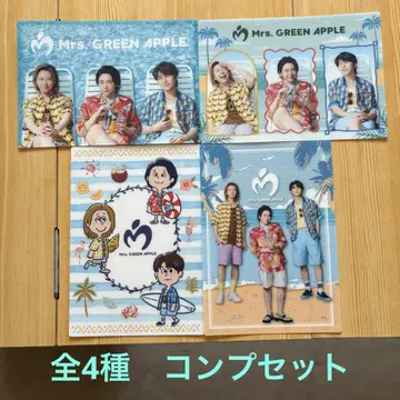 Mrs. GREEN APPLE 비주얼 보드 전종 세트 로손
