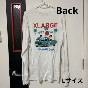 X-LARGE 롱T 남성용 유니섹스