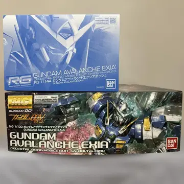 GUNDAM AVALANCHE EXIA RG/MG 2체 세트