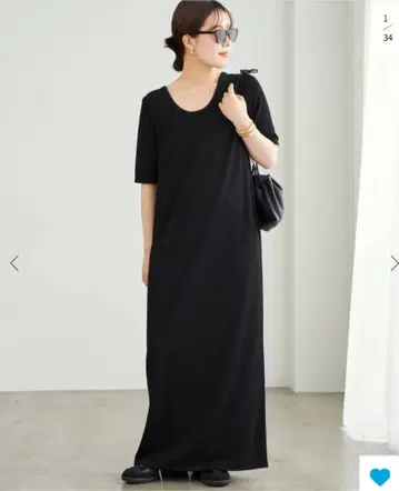 Plage Rib 하프 슬리브 원피스 미사용 새상품