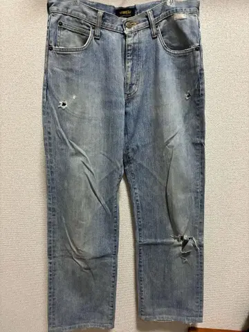 Wrangler 스트레이트 데님 라이트 블루