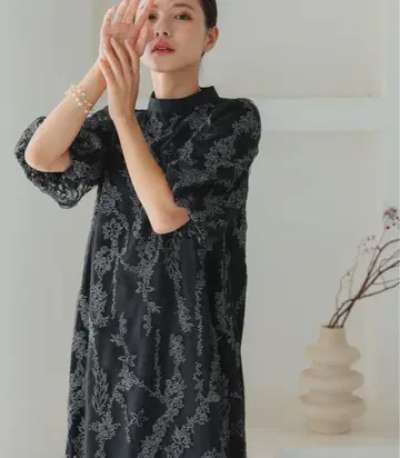 볼륨 슬리브 A 라인 파티 드레스 포멀 드레스