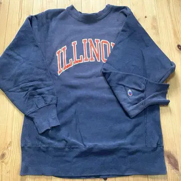 챔피온 리버스 위브 ILLINOIS 트레이닝복 L