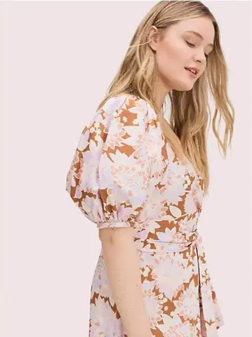 Kate Spade 이그조틱 블룸 포플린