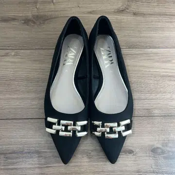ZARA 플랫슈즈 포인티드 토 35(22cm) ZARA 힐
