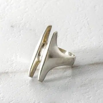 GEORG JENSEN 반지 126 헤닝 코펠 실버 13호