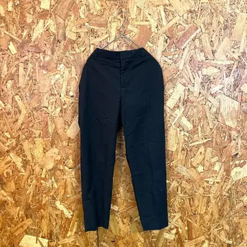 ZARA WOMAN 자라 우먼 캐주얼 팬츠 네이비 여성용 L