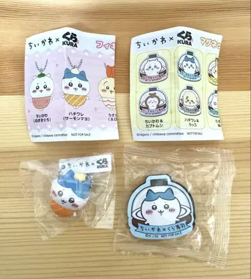 치이카와 쿠라스시 하치와레 피규어 마그넷 2세트