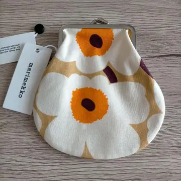 미사용 새상품 마리메꼬 marimekko 가마구치 파우치 우니코