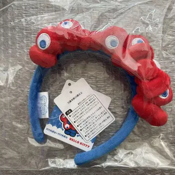 오사카 만국 박람회 산리오 밈쿠밈쿠 헬로키티 머리띠
