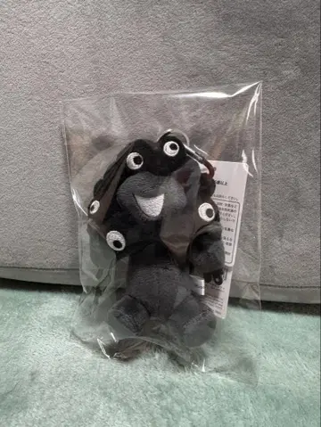 오사카 엑스포 먘먘 봉제인형 검정색 카라비너 포함
