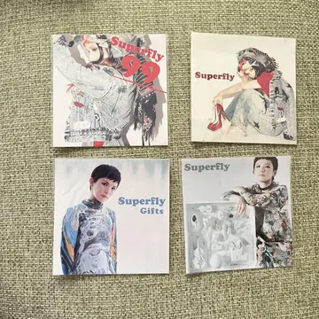 Superfly 앨범 자켓 사진 세트