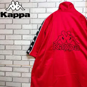 90s KAPPA 카파 반팔 트랙 자켓 새상품급 빅 실루엣!