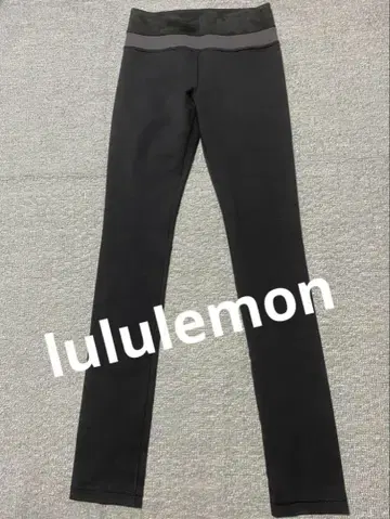 Lululemon 룰루레몬 레깅스 블랙 사이즈 4
