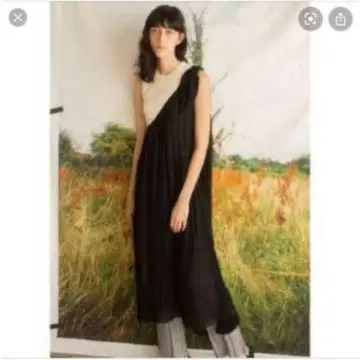 LEINWANDE 플리츠 원피스