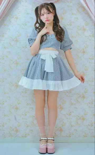 Me roir 시어 체크 원피스 미사용 새상품