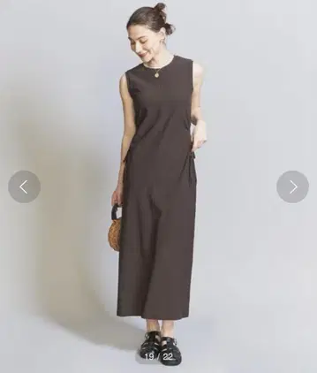 뷰티 앤 유스 UNITEDARROWS 사이드 홀 원피스
