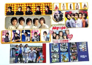 아라시가 봄의 아라시를 부르는 콘서트 2001 스티커, 뉴스레터 등
