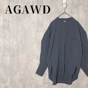 AGAWD 아가우드 긴팔 블라우스 드롭 숄더 드롭감 벌룬 슬리브