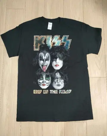 KISS 티셔츠 블랙 M 사이즈 도쿄 공연