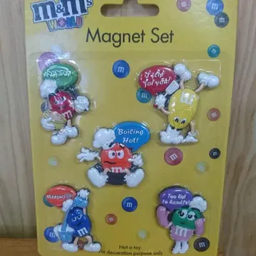 M&M's 마그넷 5P 세트