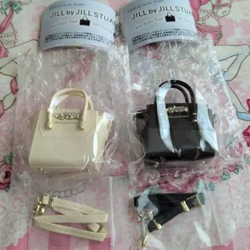 질 바이 질 스튜어트 미니 비쥬 로얄 토트 키링 가챠