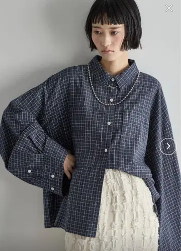 슈퍼 와이드 슬리브 박시 셔츠