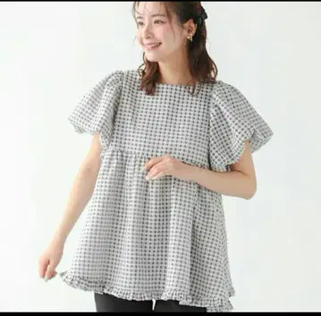 스퀘어 체크 핏 모어