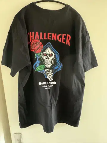 CHALLENGER 스컬 T셔츠 블랙