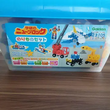 Gakken 뉴 블록 차량 세트 105개 부품 1개 결품