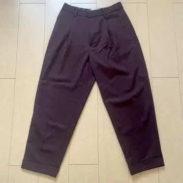 INES DE LA FRESSANGE 울 블렌드 팬츠 M