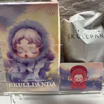 스컬 팬더 SKULLPANDA 봉제 인형 Blossom