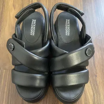 MACKINTOSH PHILOSOPHY 블랙 스포츠 샌들 M 사이즈