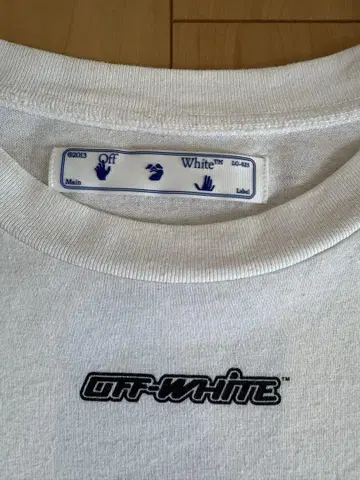 Off-White 화이트 티셔츠 L