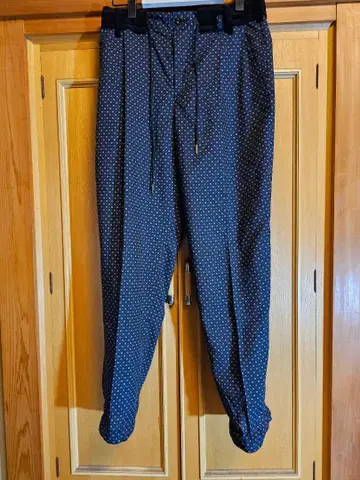 sacai 22SS KOMON PRINT PANTS 코몬 프린트